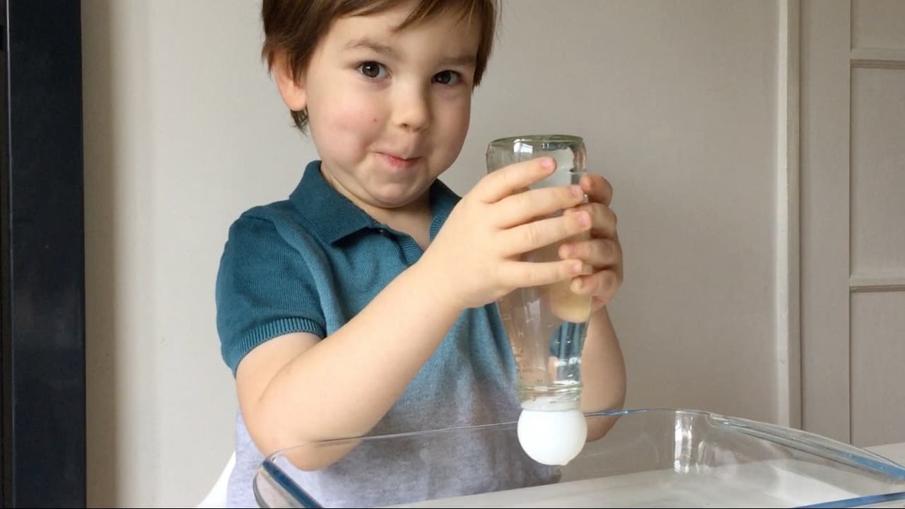 Science Experiment: Anti-Gravity Ping Pong Ball