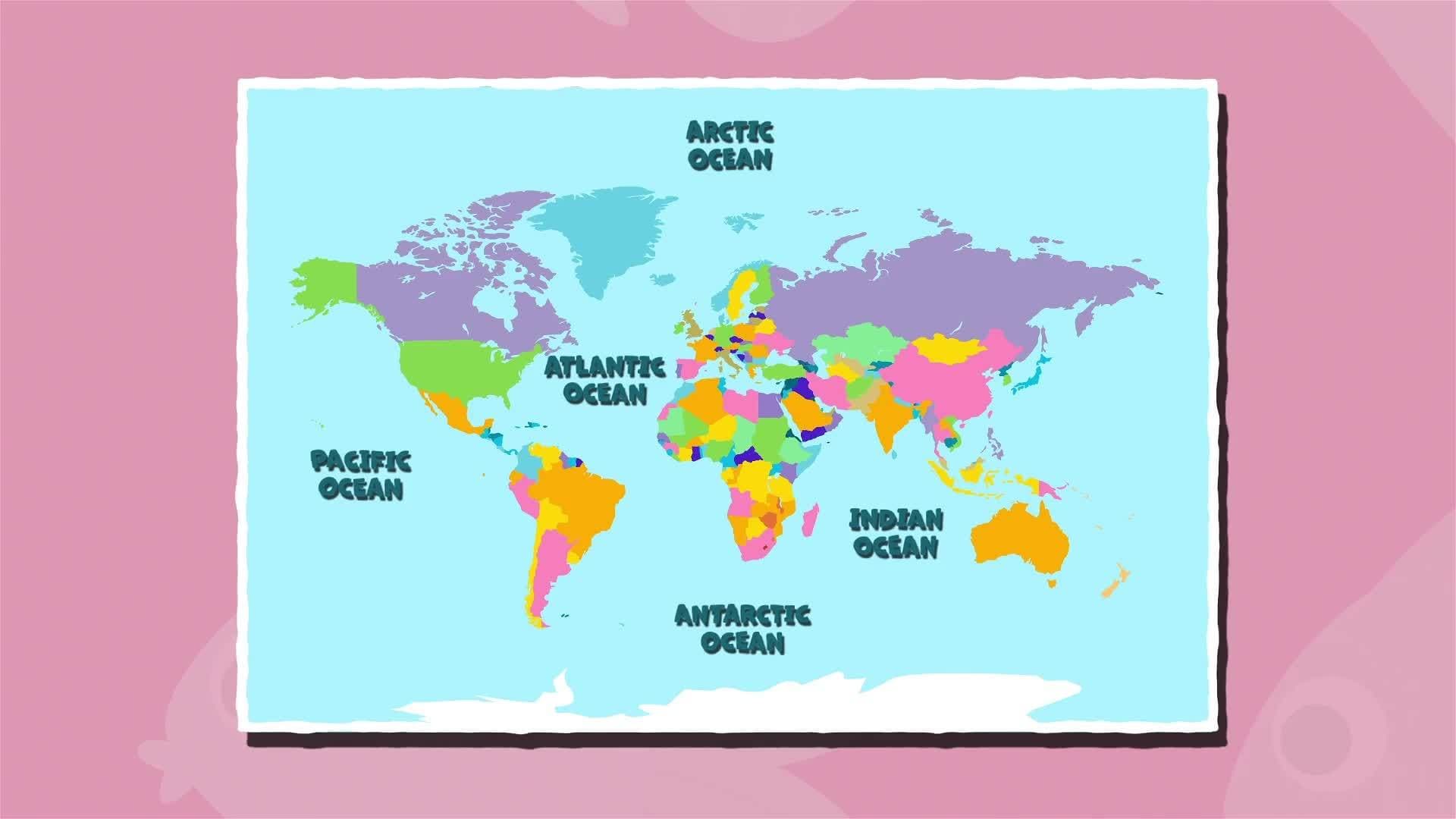 I WONDER - How Many Oceans Are There In The World?