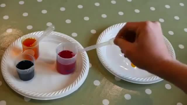 Colour Mixing with Water