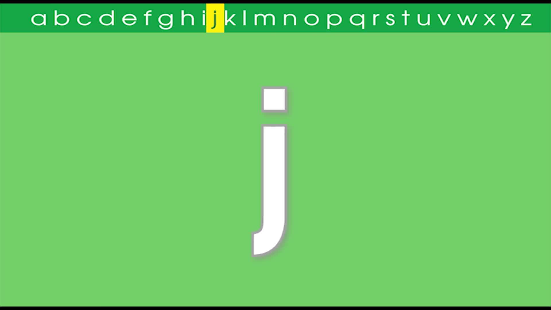 Letter J Song Listen and Repeat