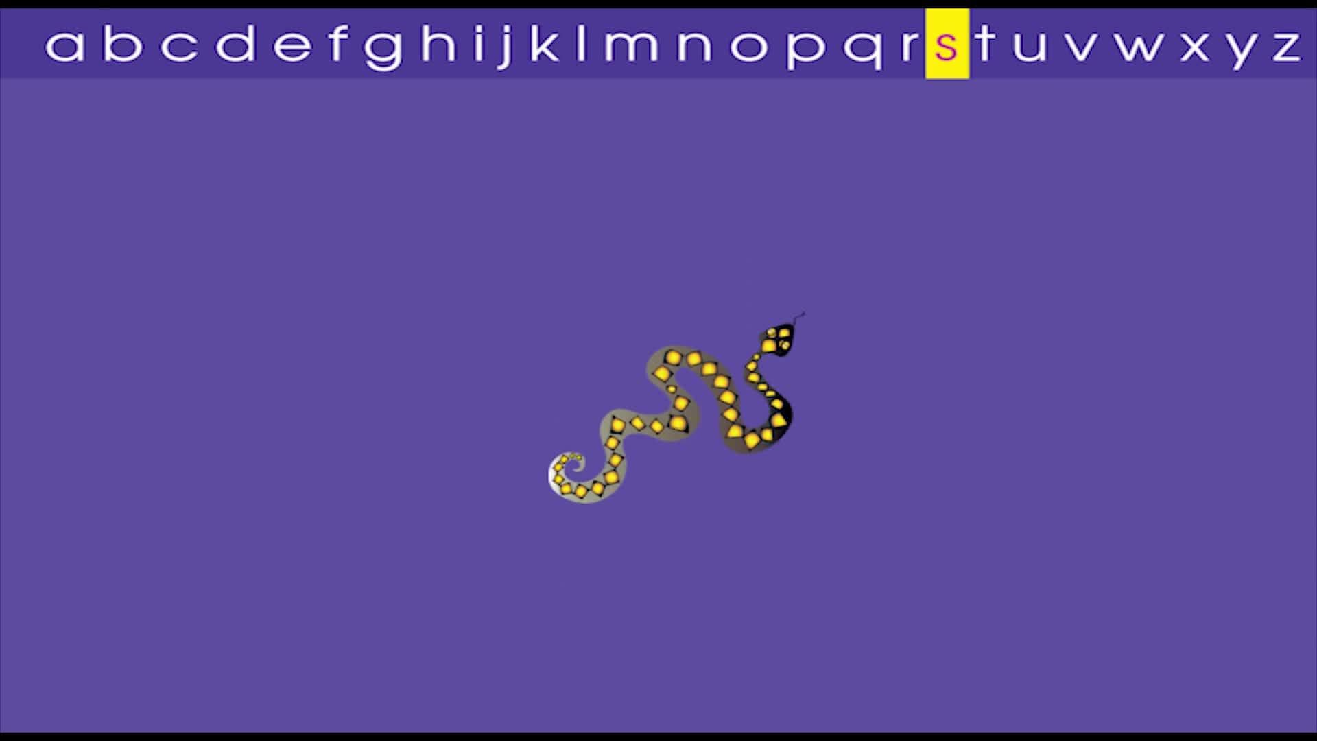 Letter S Song Listen and Repeat