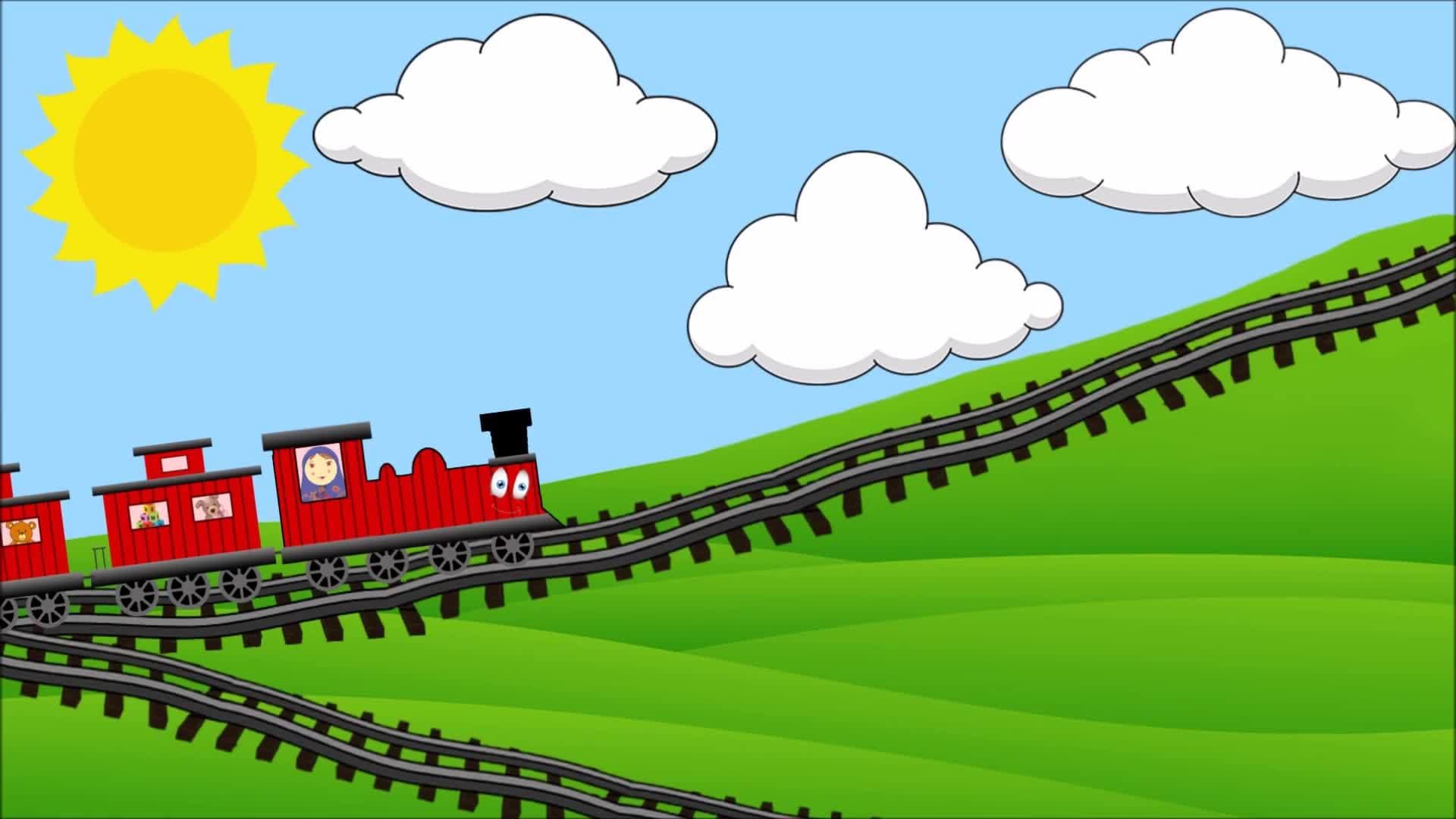 The Little Engine That Could - Cartoon Story for Kids