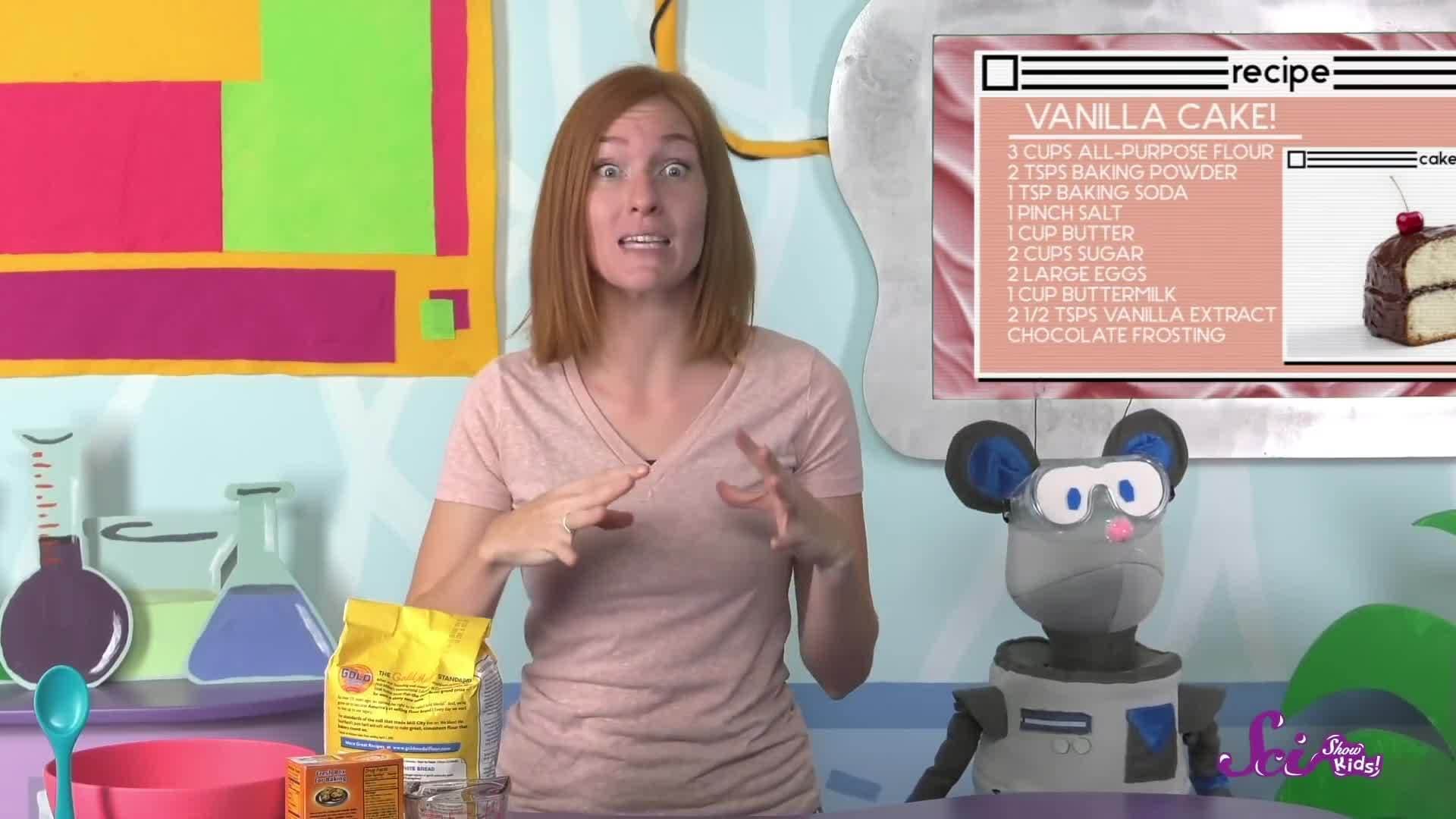 Baking a Cake with Science!