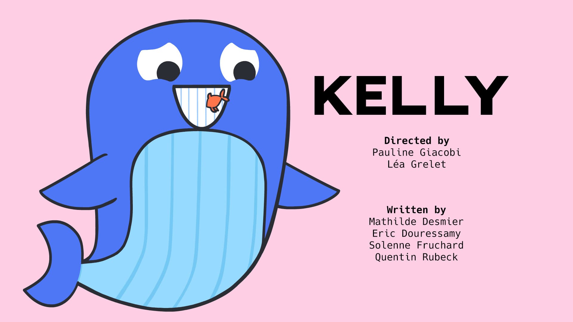 Kelly the blue whale