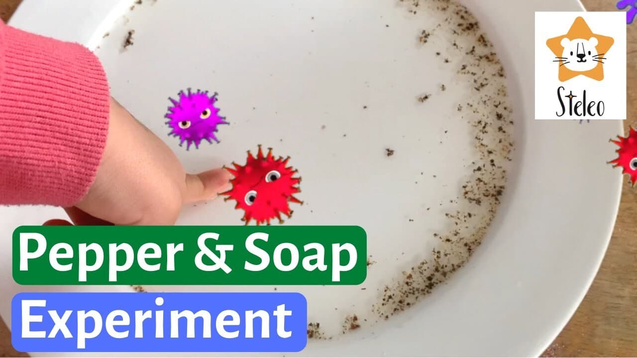 Water and Pepper Experiment