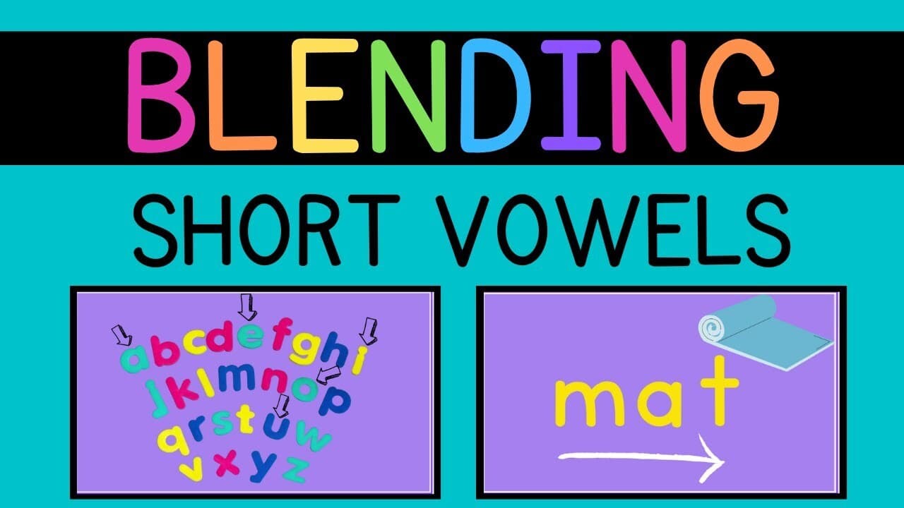 Let's Learn Blending CVC Short Vowel Words