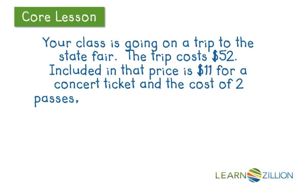 Converting Real-World Situations into Equations