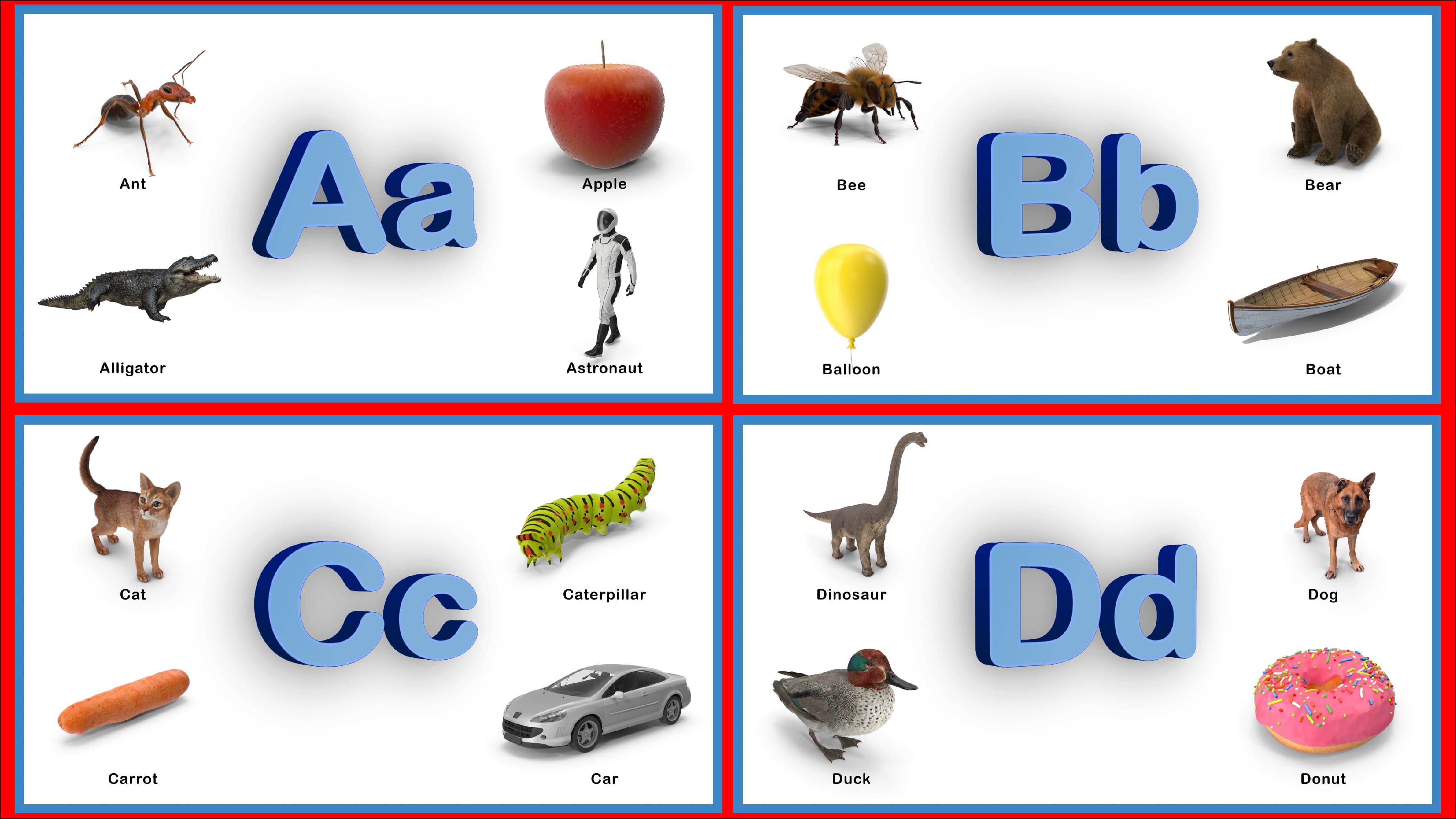 ABC Flashcards for Toddlers