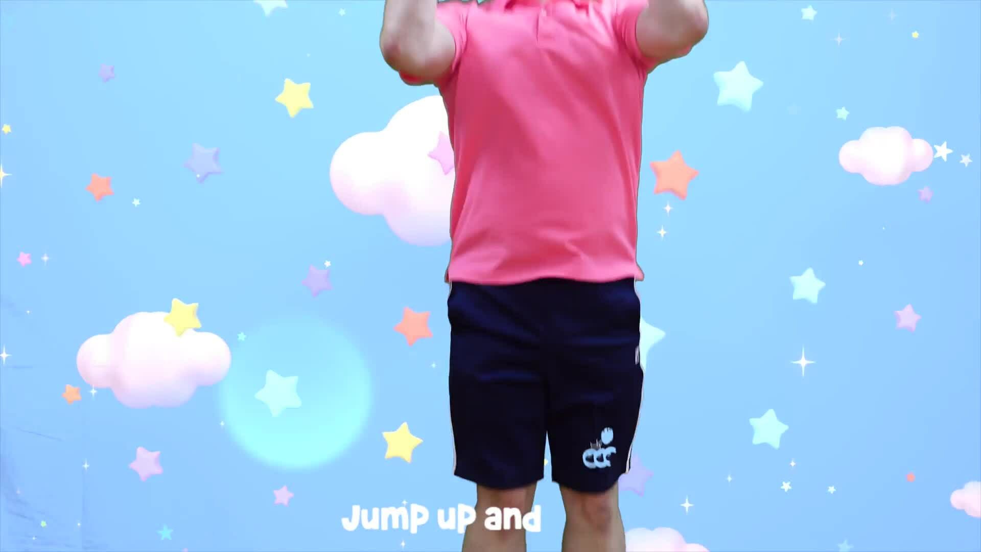 Put Your Hands In The Air Song For Kids | 4K