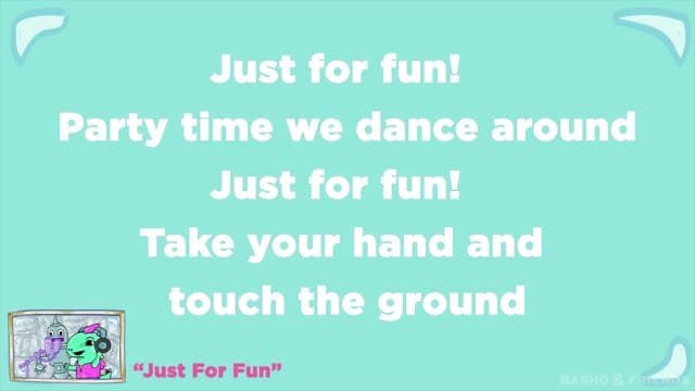 Just for Fun Dancing Sing-Along Kids Song