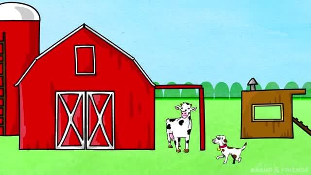 Old MacDonald Animal Vocabulary in English