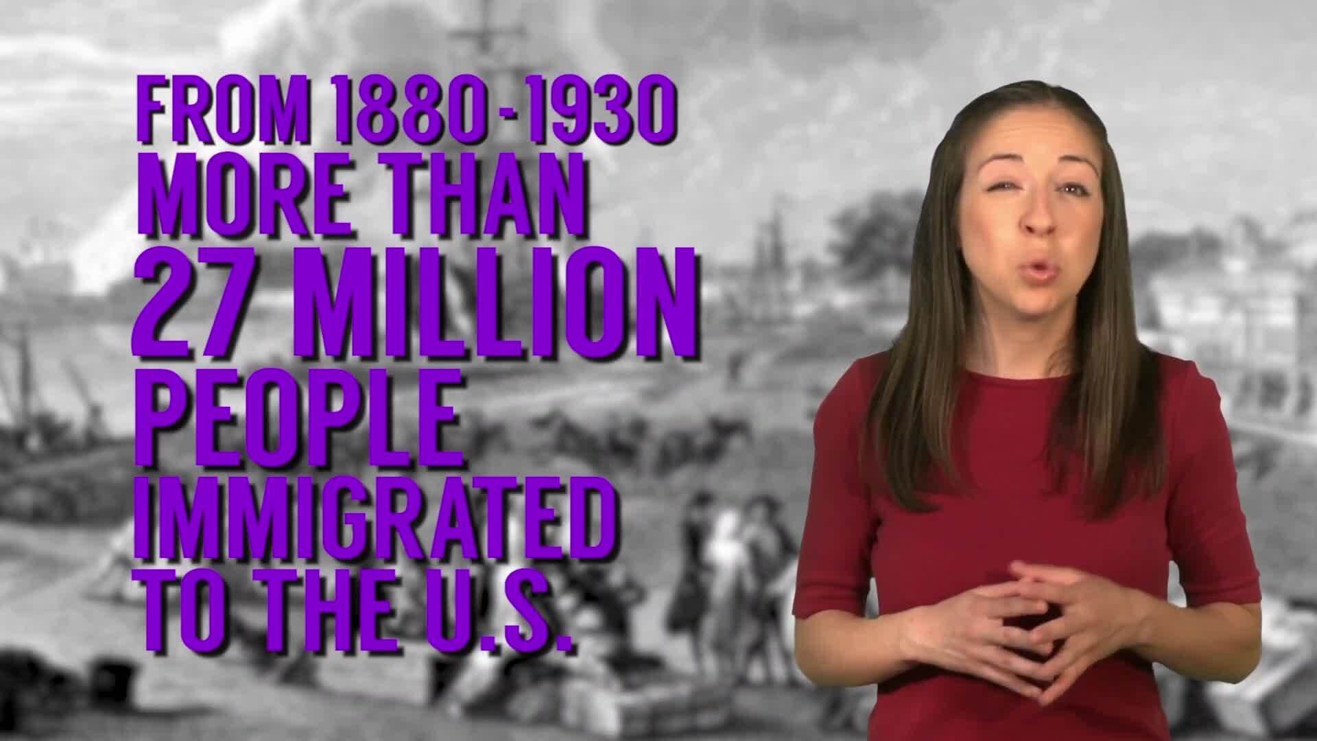 Why People Immigrated to the U.S. and Their Ship Journey