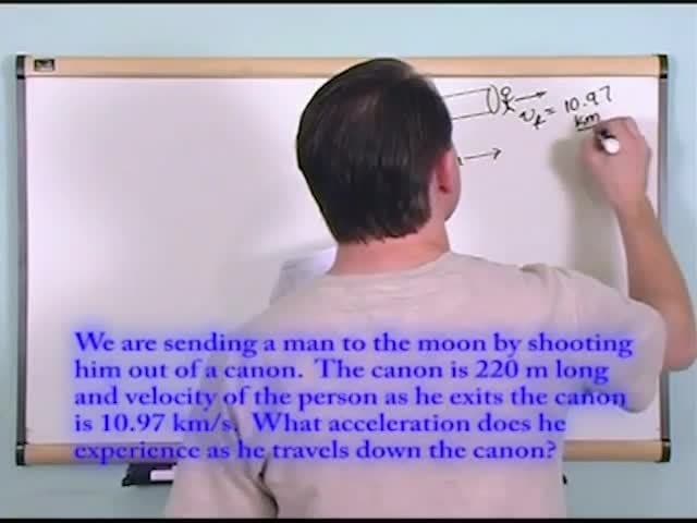 Velocity and Acceleration In One Dimension: Average acceleration