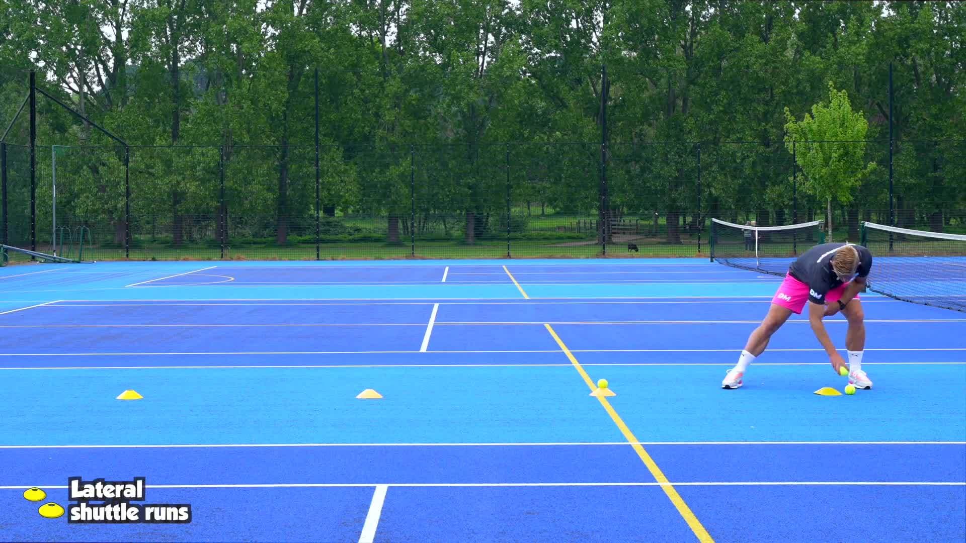 Moving - Lateral shuttle runs