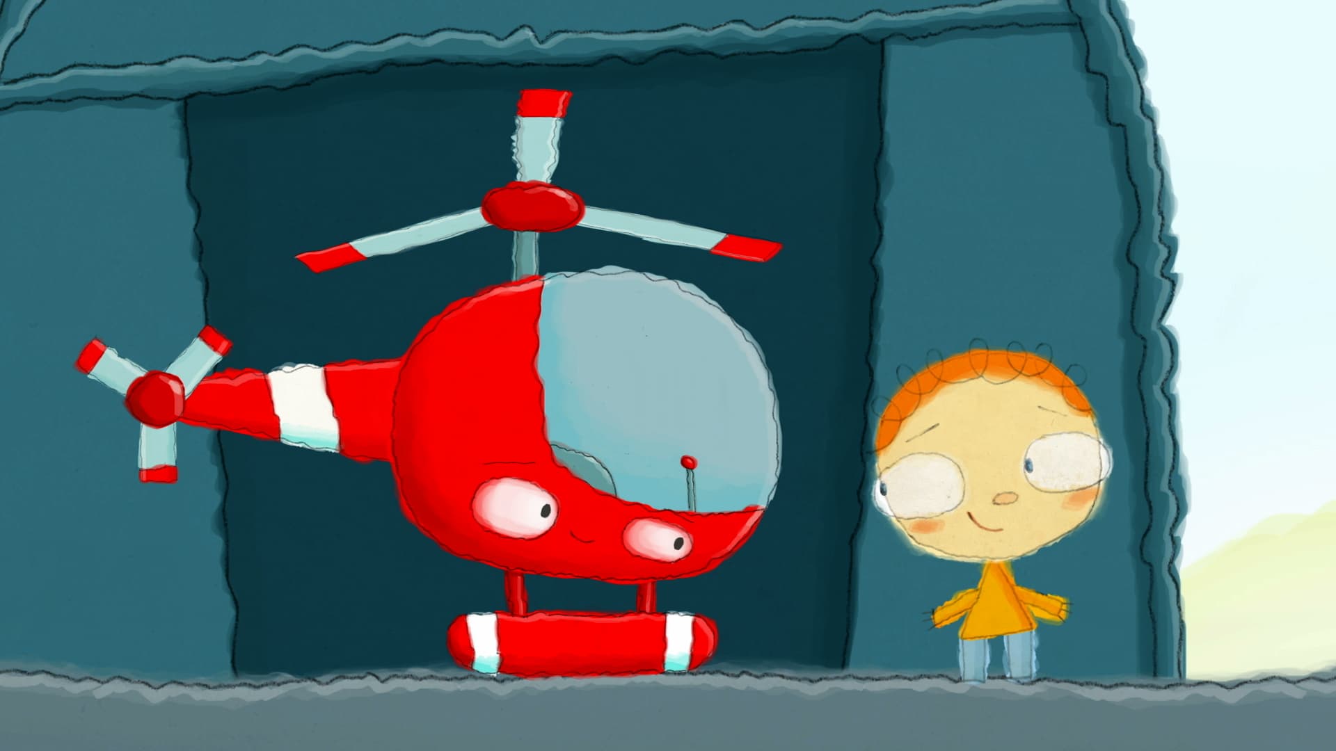 The Day Henry Met….a Helicopter
