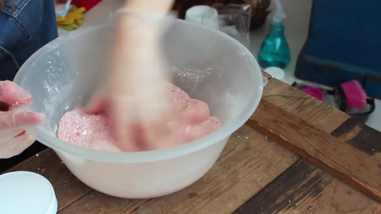 How to make a "Dragon Egg" Bath Bomb! | Maddie Moate