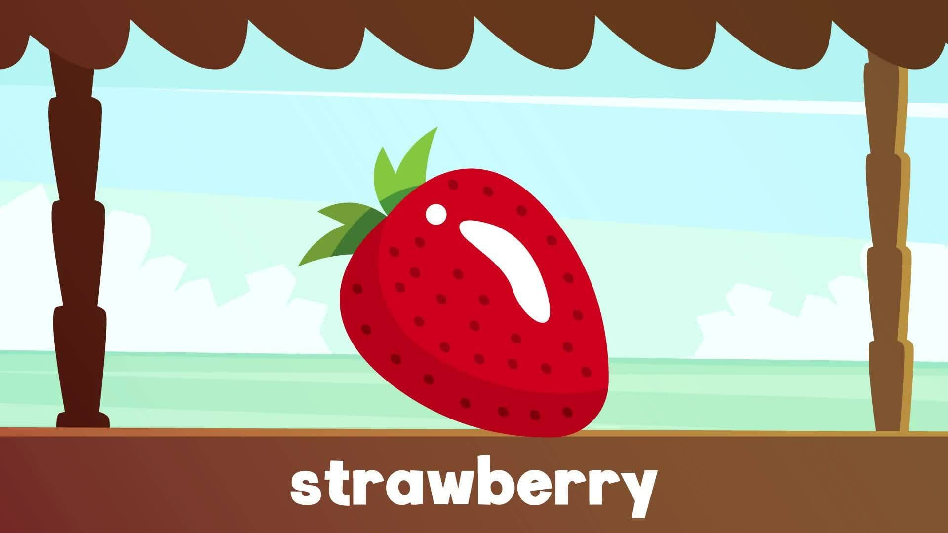 Fruit Vocabulary Chant for Kids