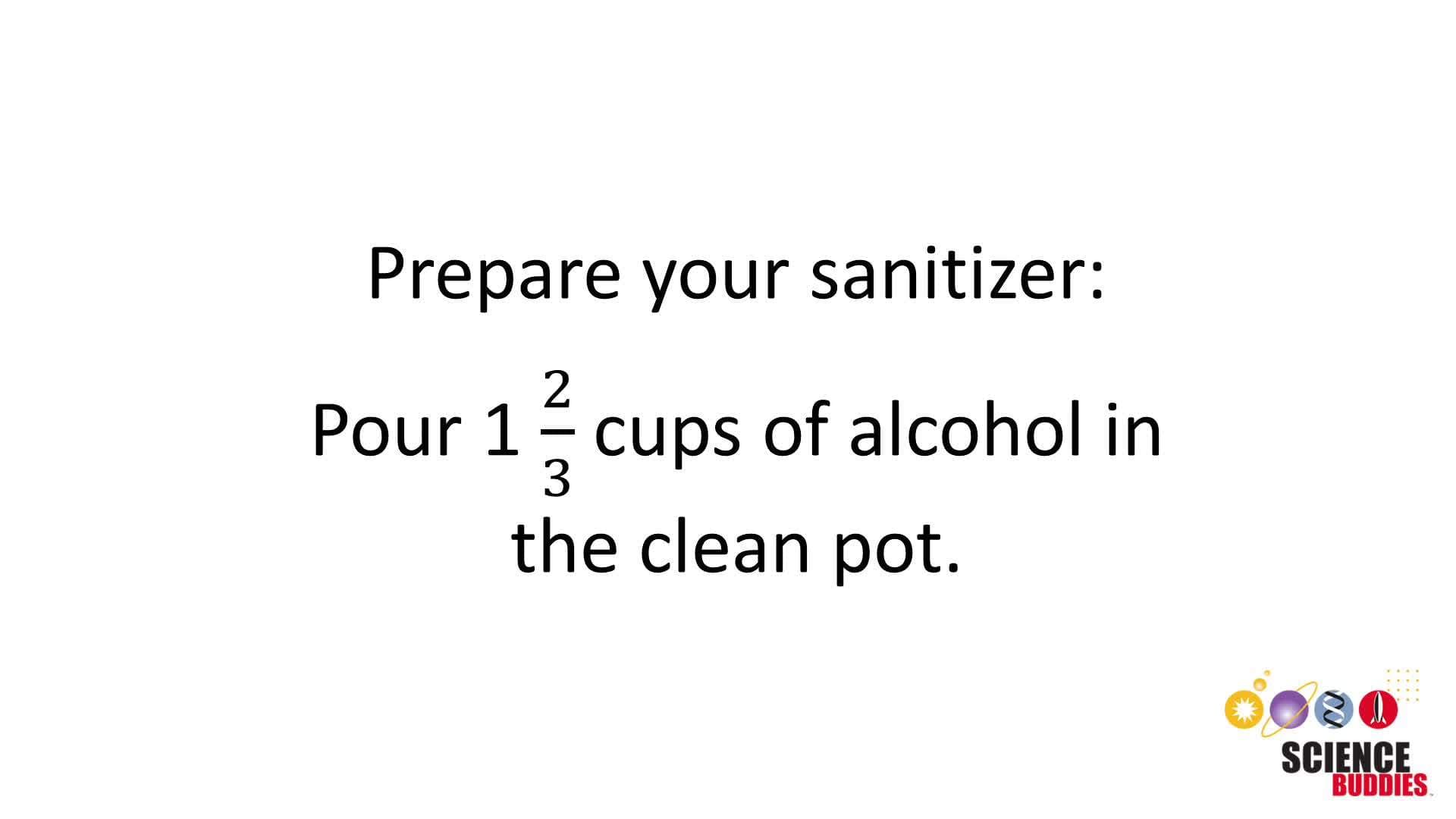 Make Your Own Hand Sanitizer