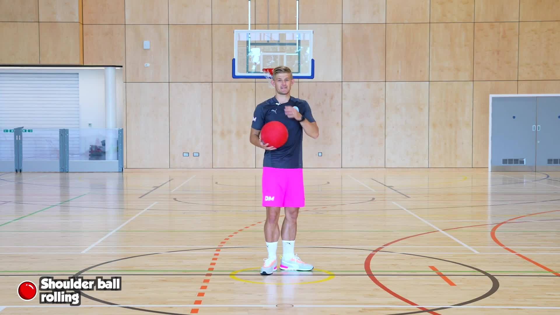 Moving - Shoulder ball rolling