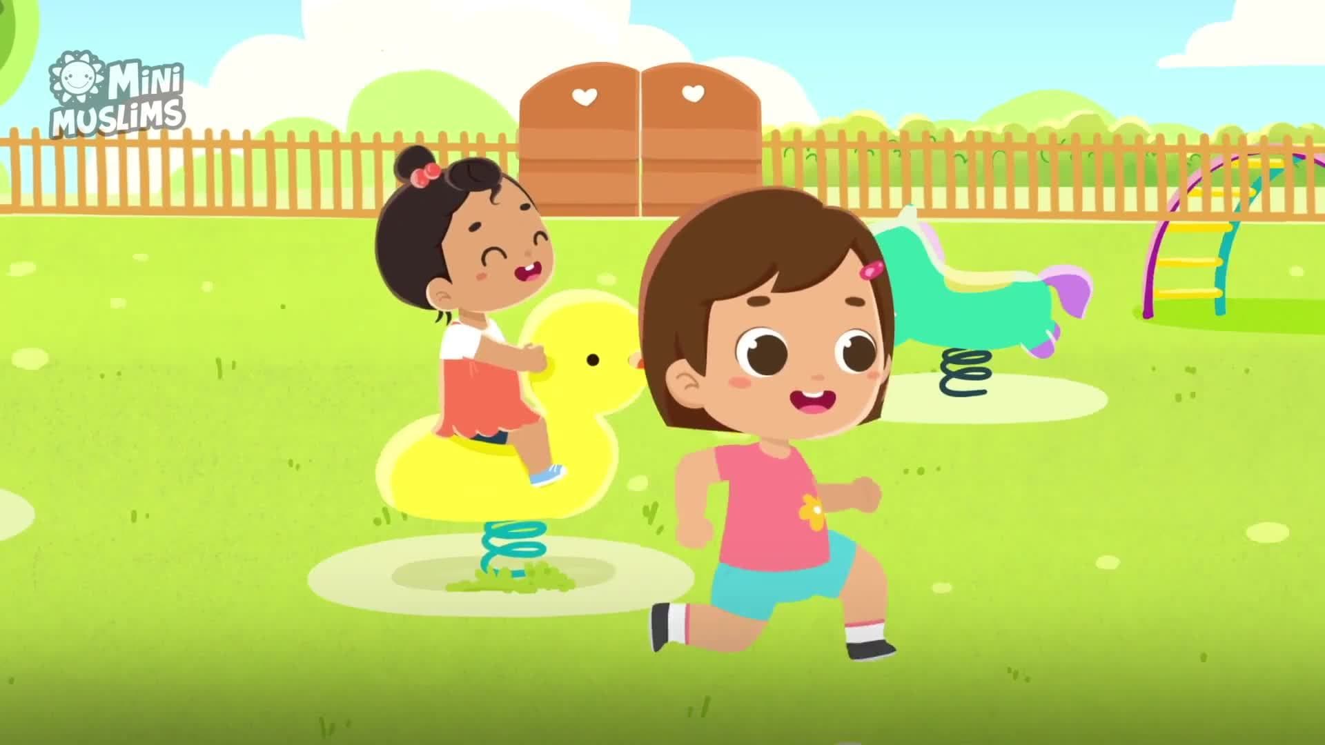 Muslim Songs For Kids 🤍 We Love Allah ☀️ MiniMuslims