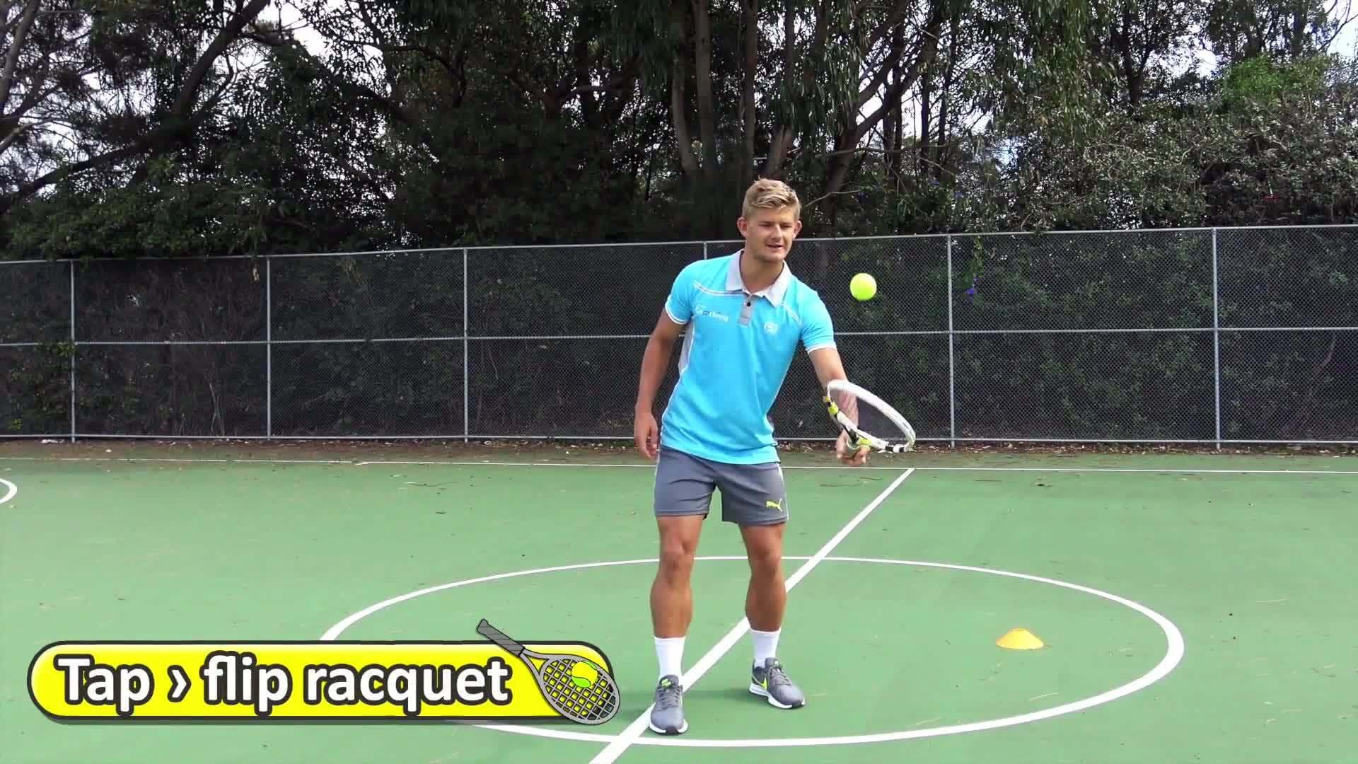 4 tennis & hockey ball-handling challenges: Part 2 (grades K-3) | Teaching Fundamentals of PE