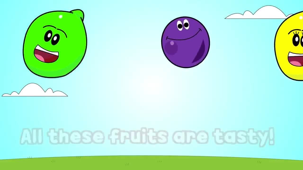 Fruit Colors Song 2