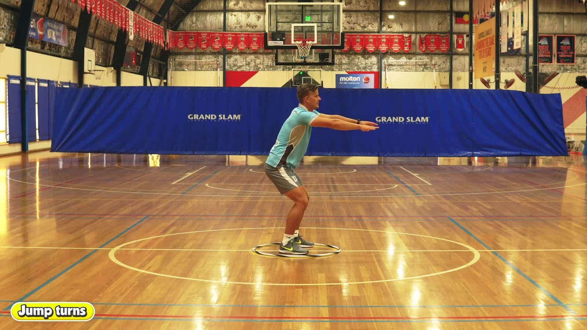 Hoop - Jump turns