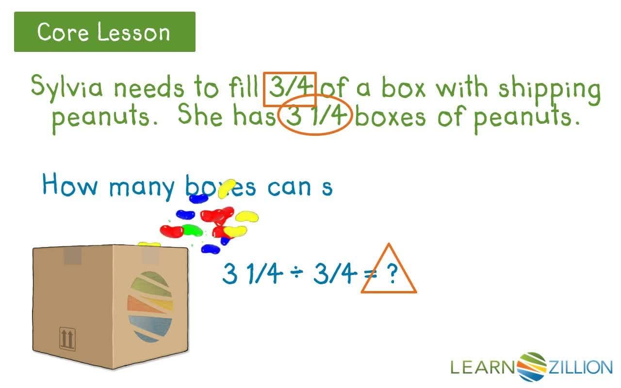 Computing Quotients of Fractions: Solving Real World Word Problems