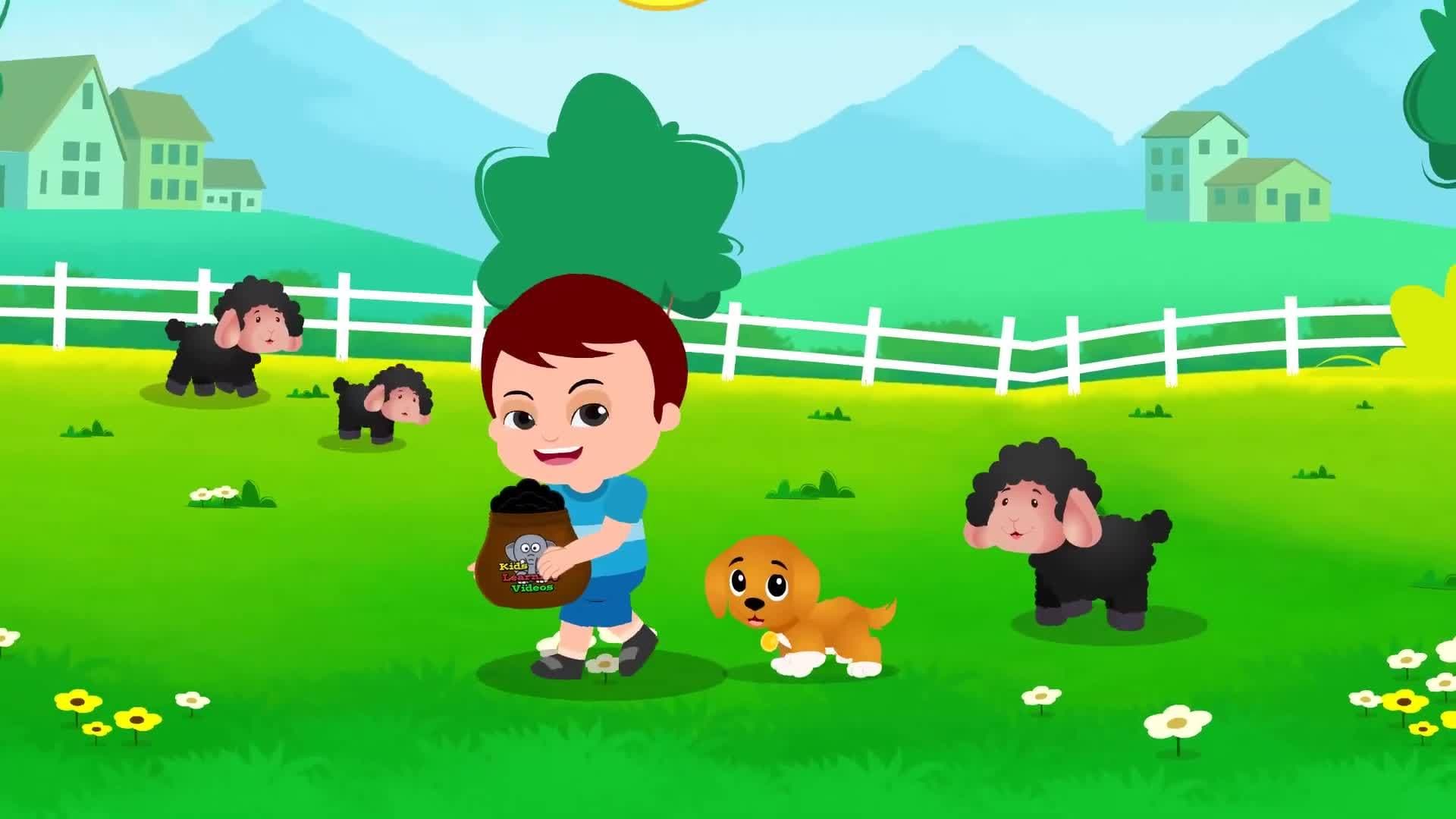 Baa Baa Black Sheep! Fun Nursery Rhyme for Kids