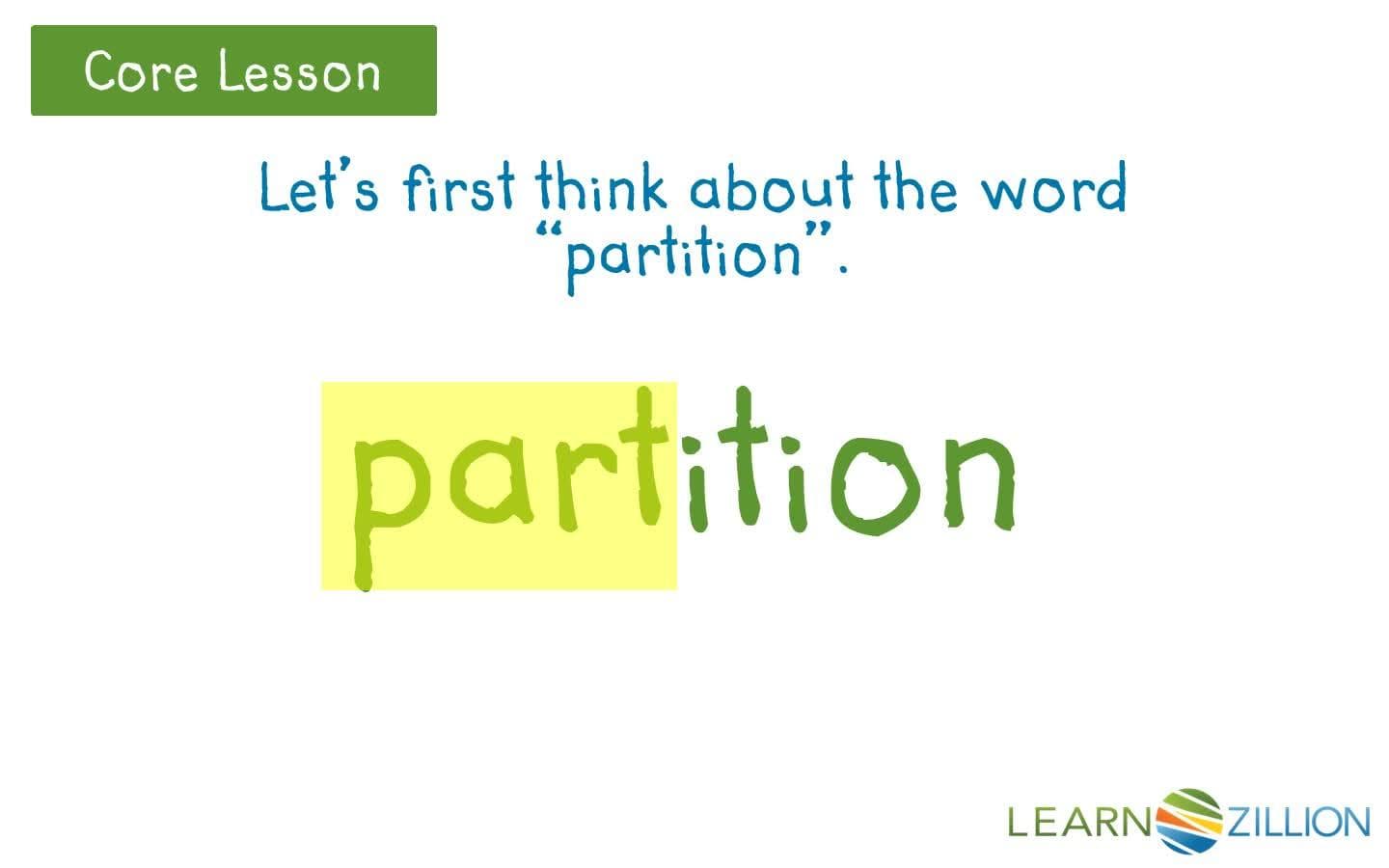 Partitioning a Rectangle into Equal Rows