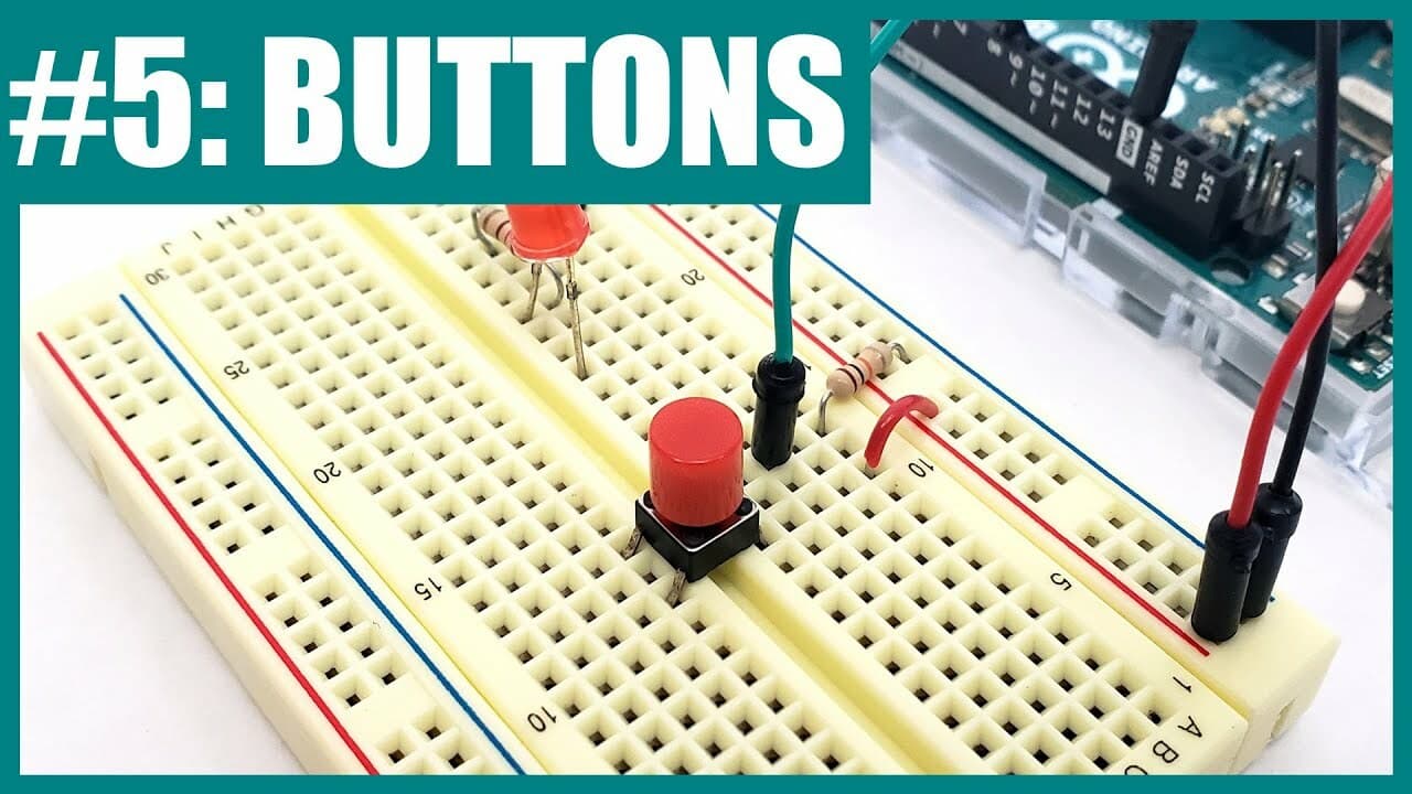 How to Use a Button with an Arduino 