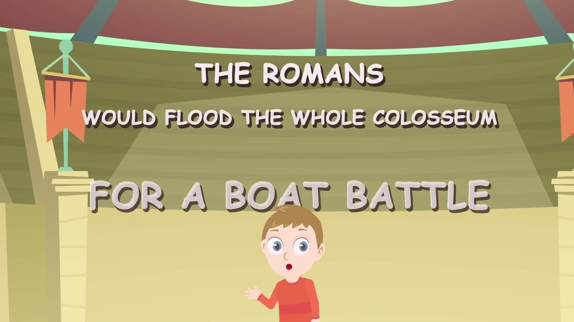 I WONDER - What Kind Of Entertainment Happened At The Colosseum?