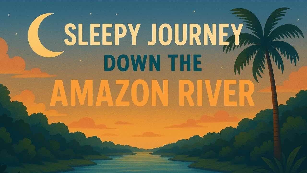 Soothing Amazon River Journey – Learn, Relax, Sleep