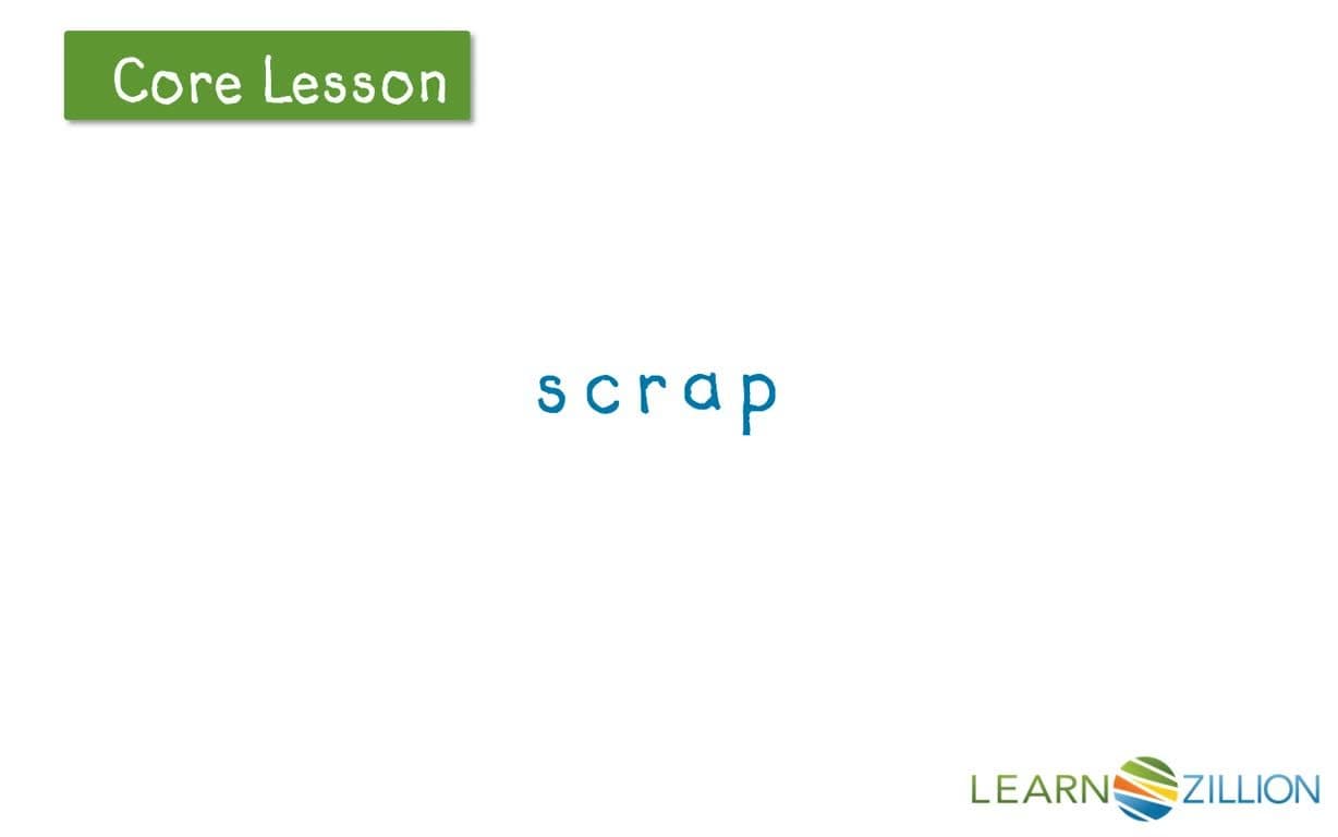 Decoding Words with 3 Consonant Blends