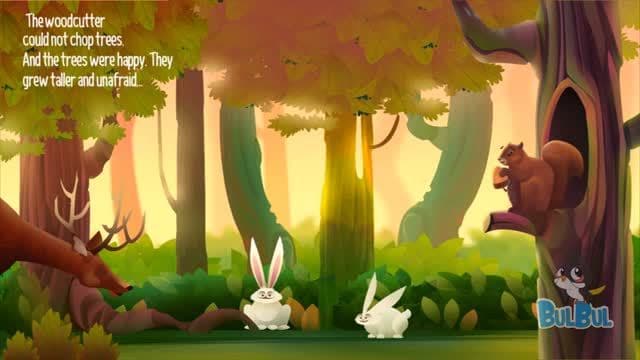 The Forest And The Woodcutter- Moral Stories For Kids In HD