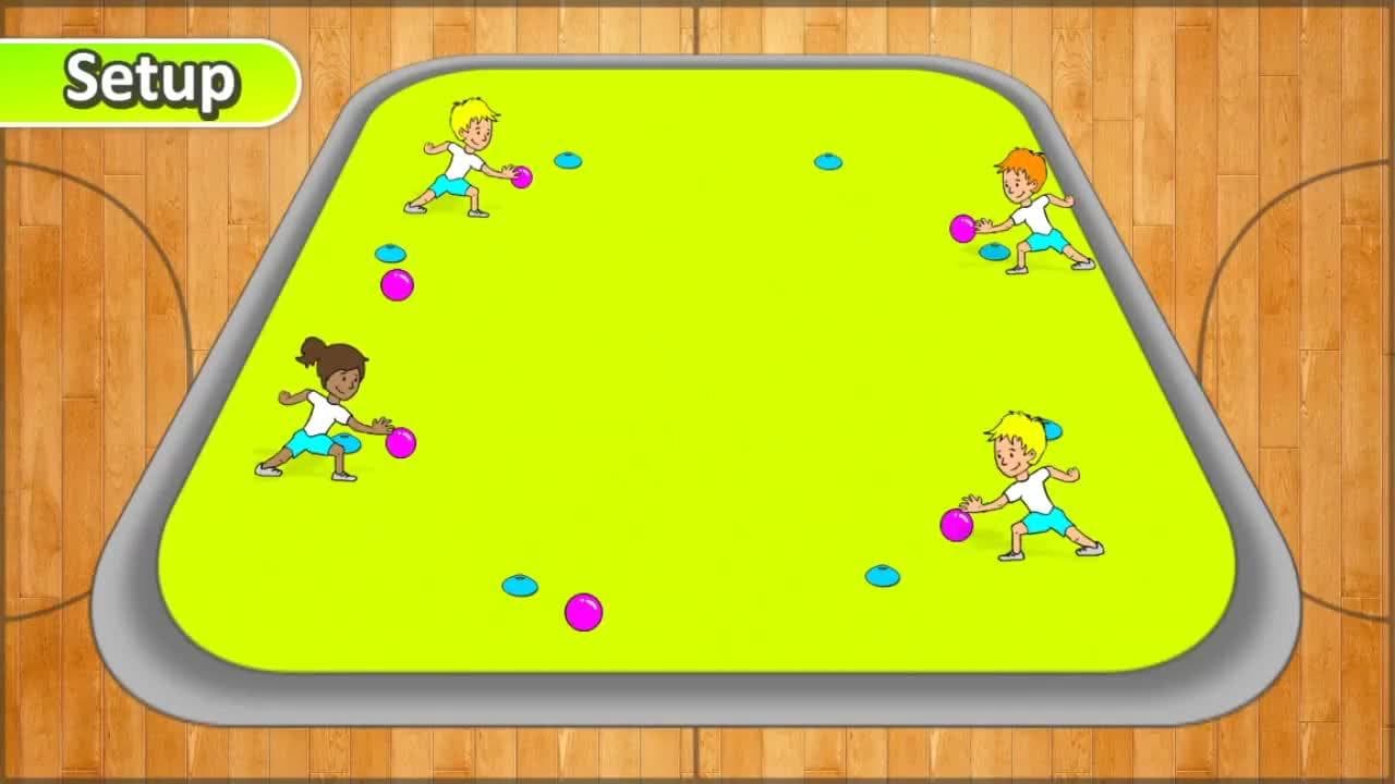 Warm up game: 'Fruit Salad' (K-6) | Teaching Fundamentals of PE