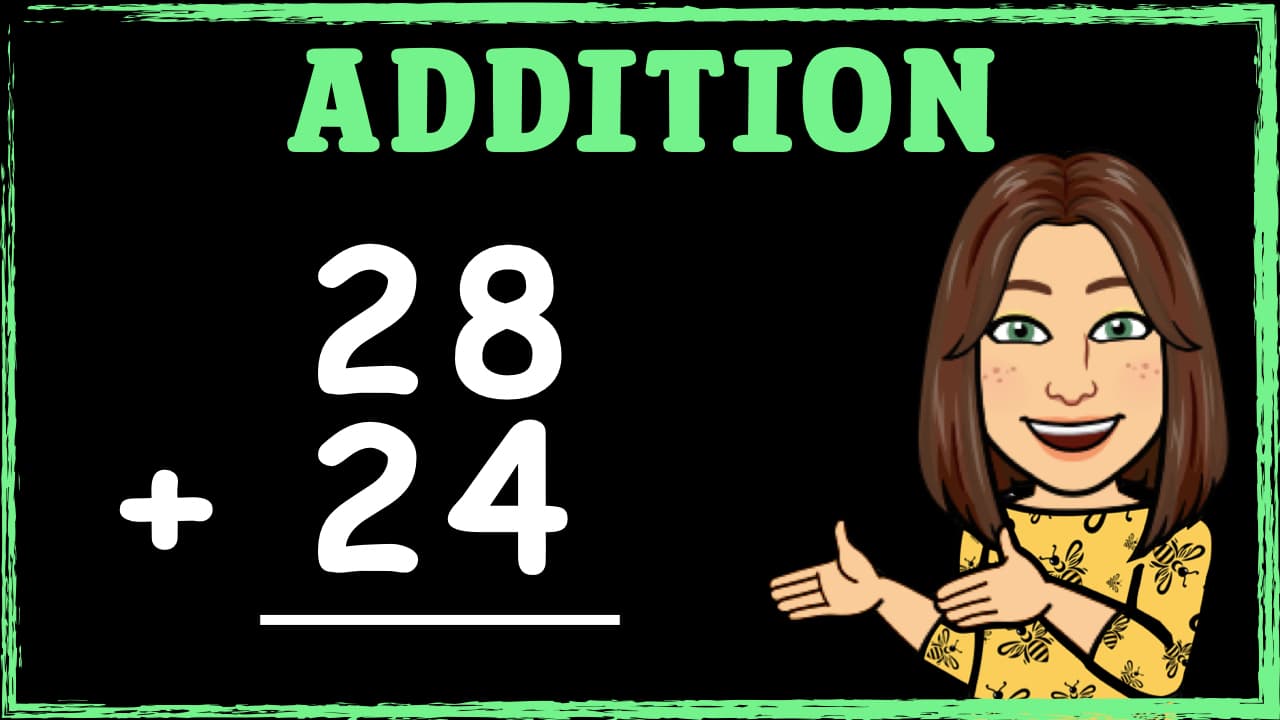 Column Addition with Two-Digit Numbers