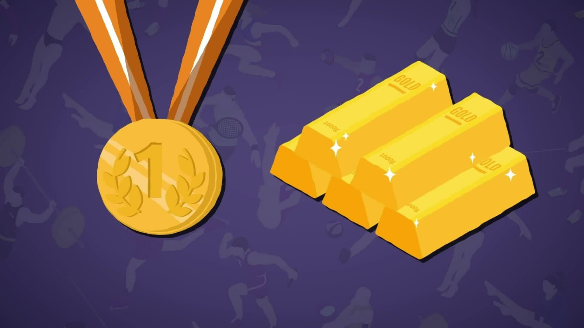 I WONDER - Are The Olympic Medals Made Of Gold?