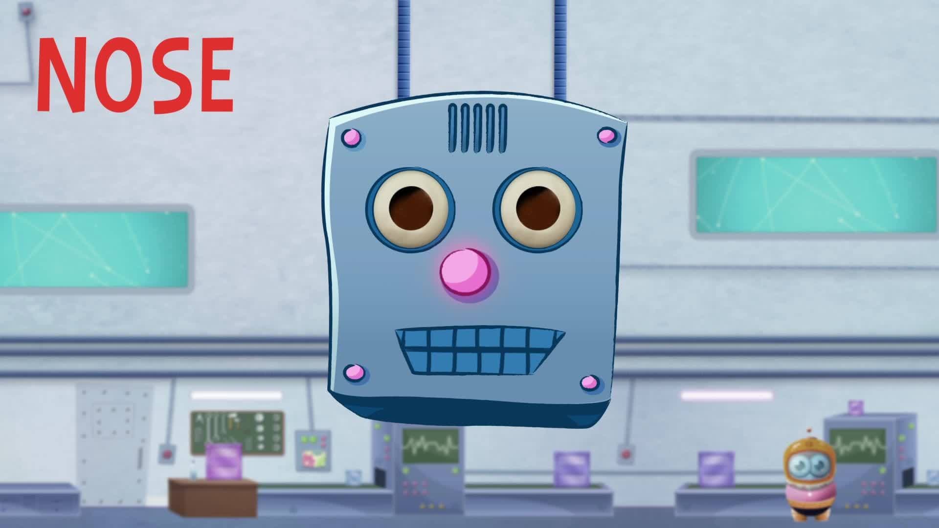 Story to learn parts of the body