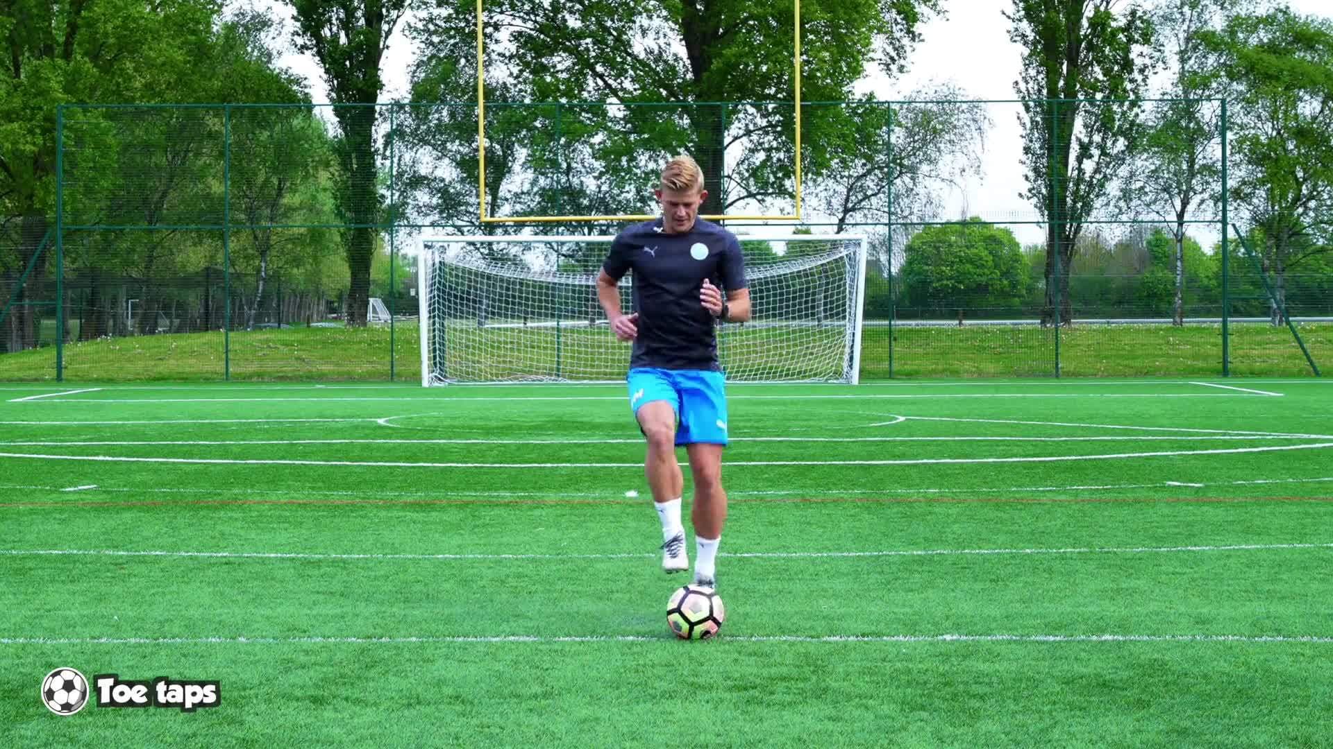 Kicking - (Soccer) Toe taps
