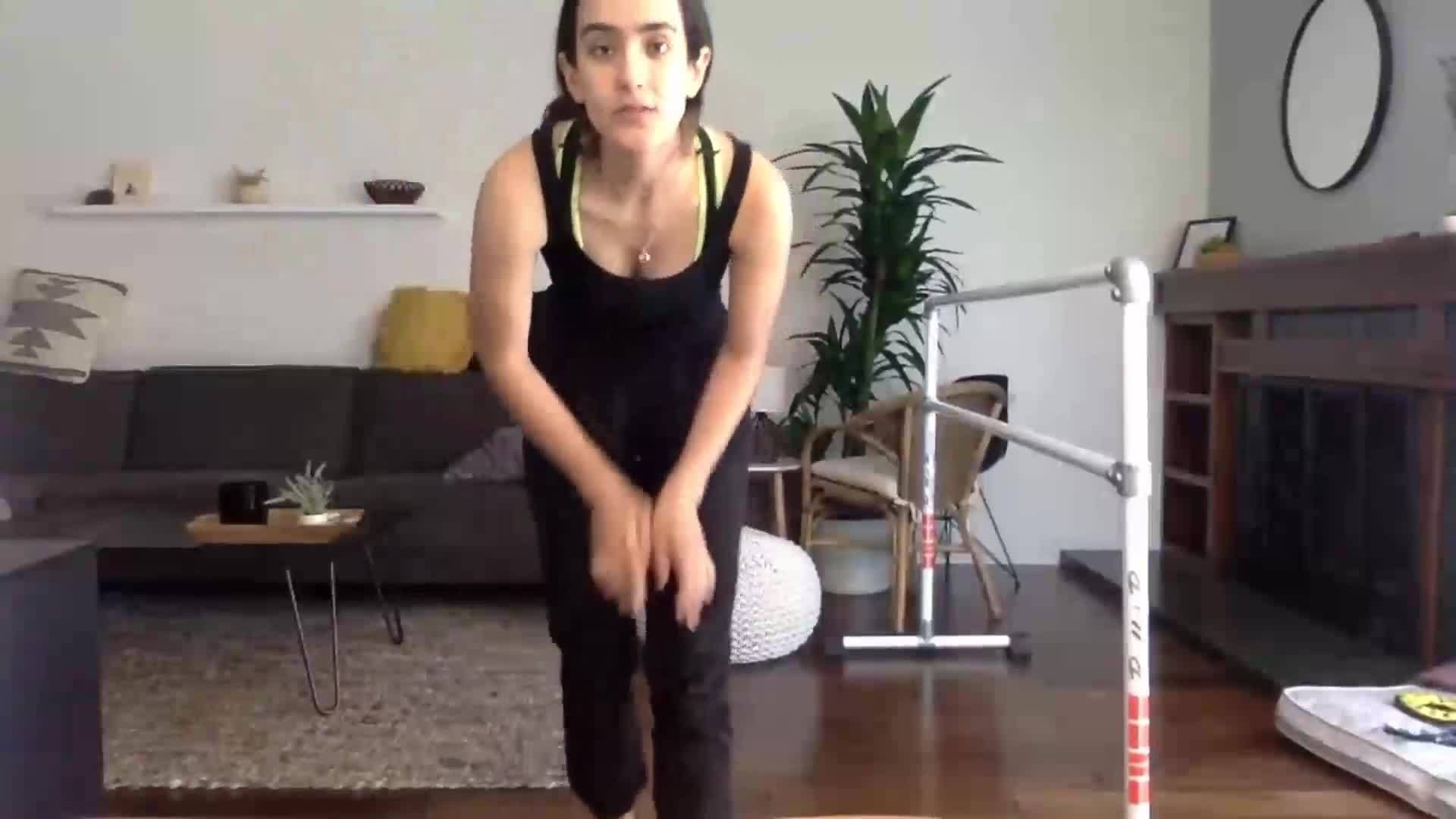 LIVE BALLET BARRE- QUICK EXERCISES