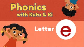 Phonics Story for the letter E