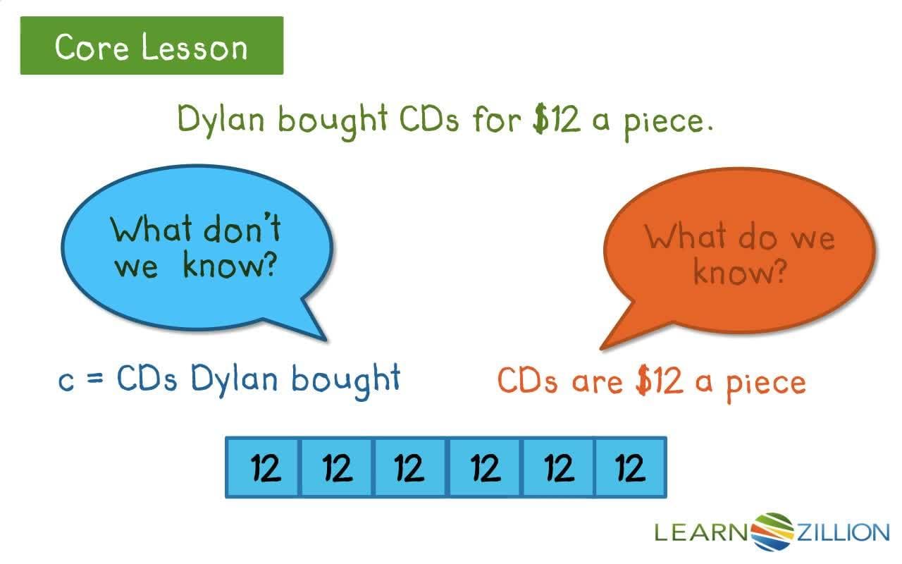 Writing Algebraic Expressions for Real World Scenarios