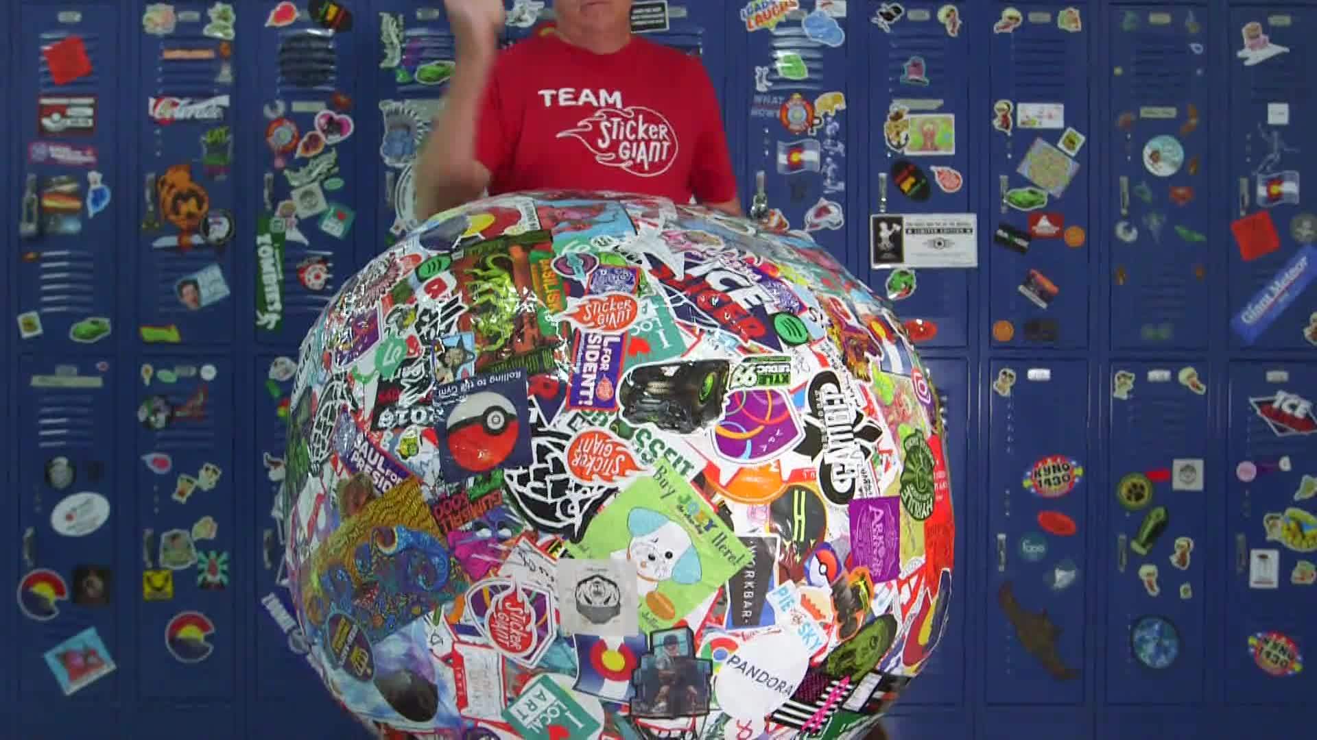 The Story of Saul: Creating the World's Largest Sticker Ball
