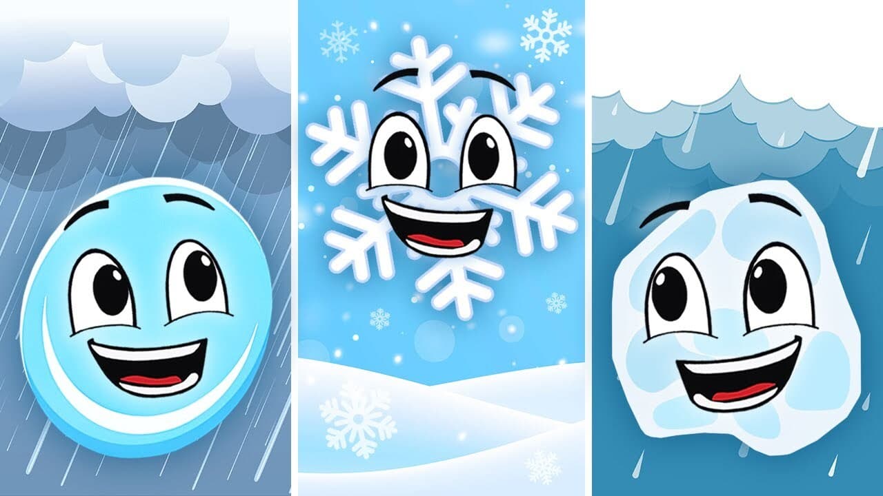 Learn About Different Types Of Precipitation! | Earth Science Song For Kids | KLT