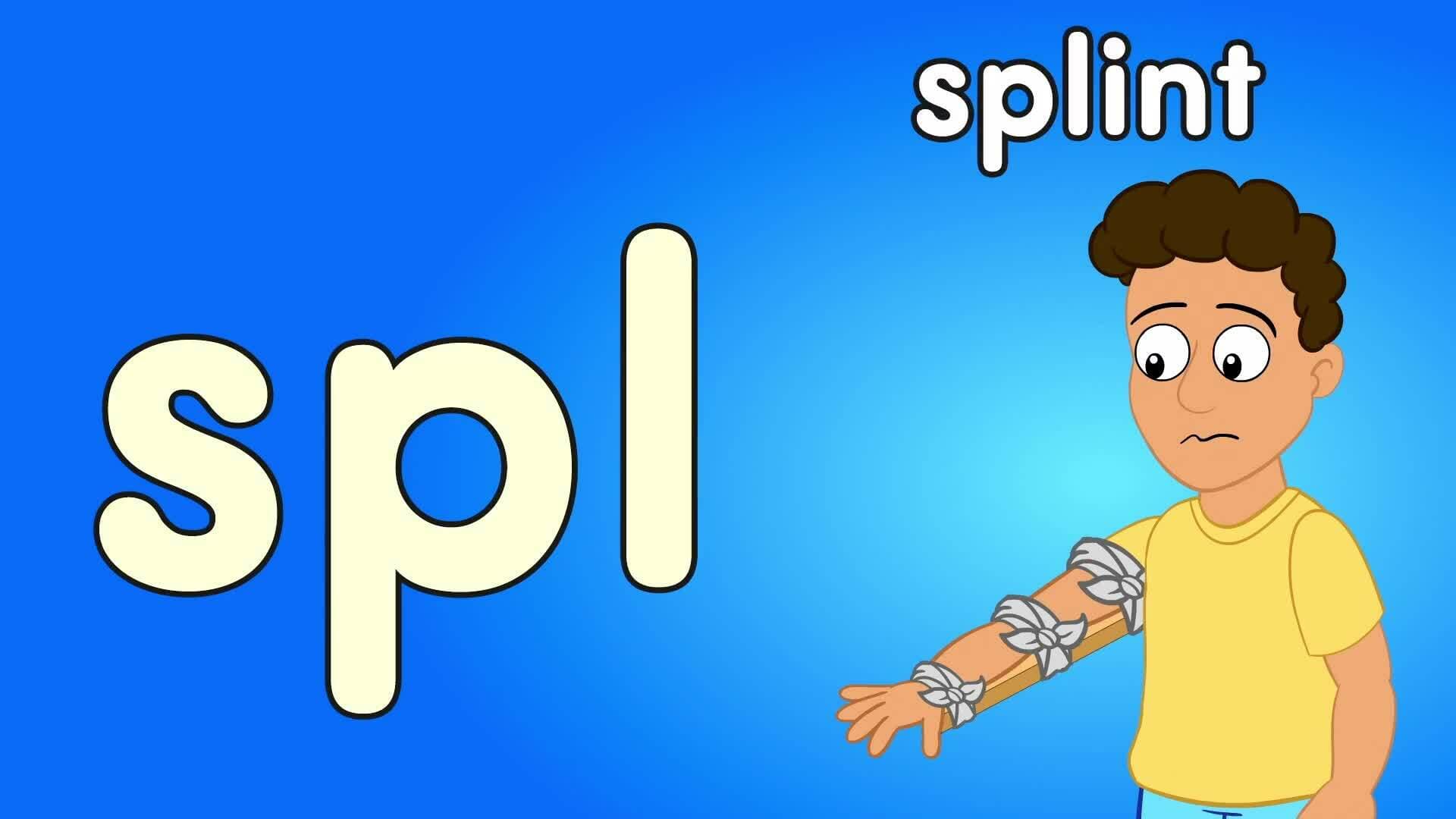 Three-Letter Consonant Blends