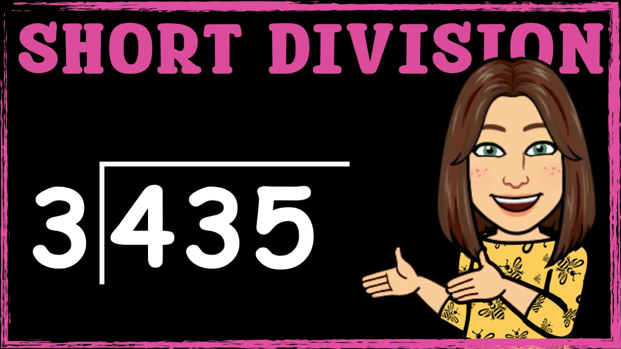 Dividing 3-Digit Numbers by 1-Digit Numbers: Bus Stop Method