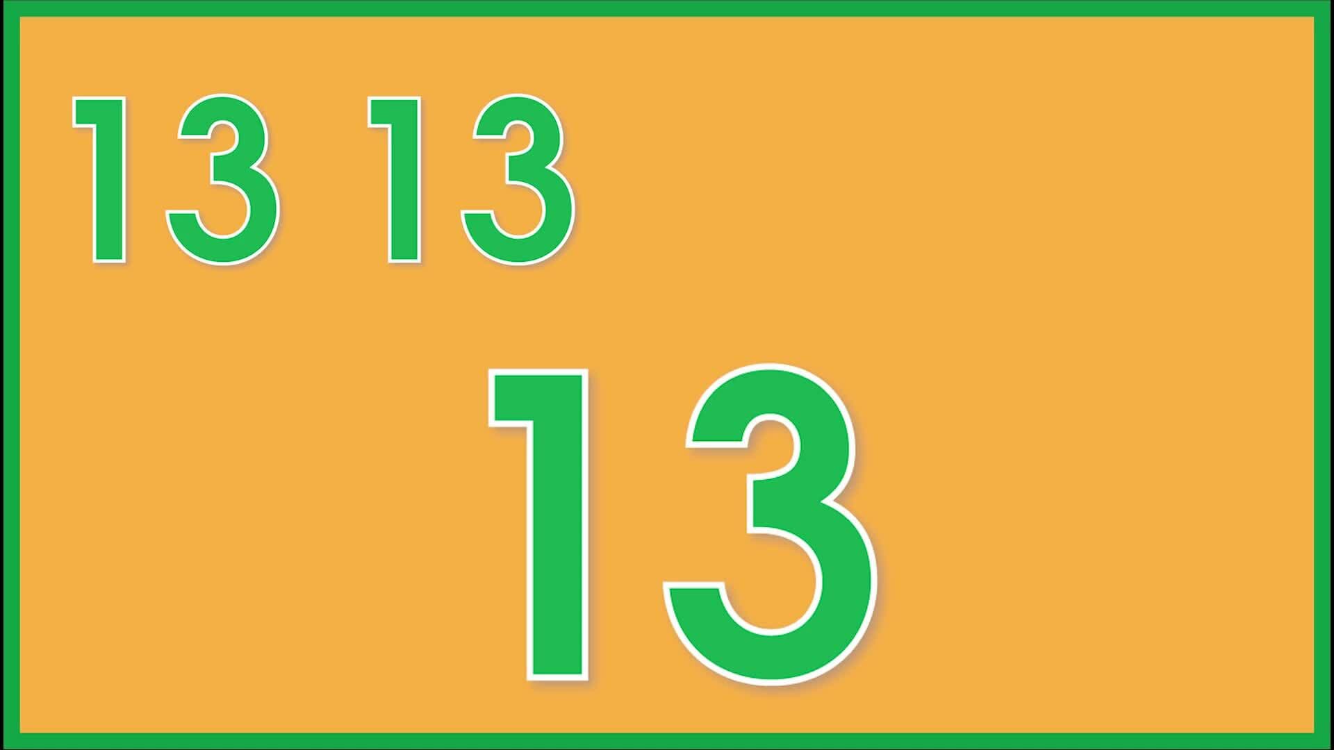 Counting 11 to 20 V2