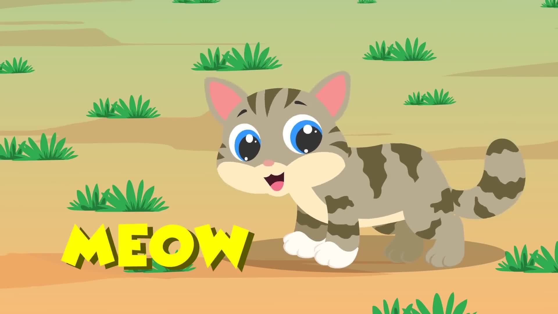 Animal Sounds Song by Kids Learning Videos