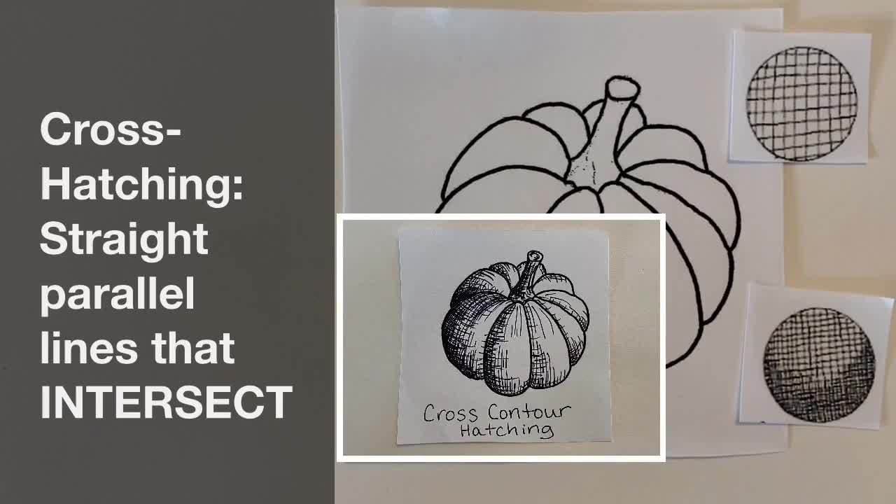 Inking Techniques: Hatching, Stippling, Scumbling Tutorial